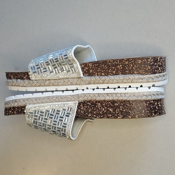 Rhinestones Slip on Sandals - Picture 7 of 9